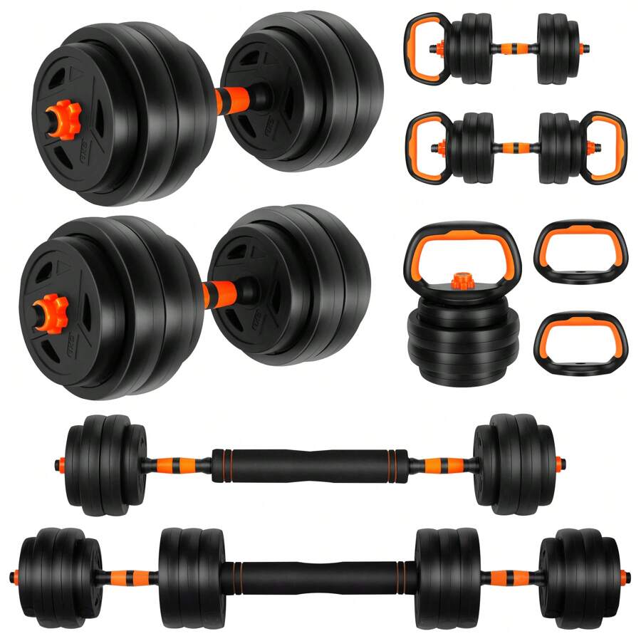 Kettlebell - 20Lbs Adjustable Dumbbell Set, Versatile Weight