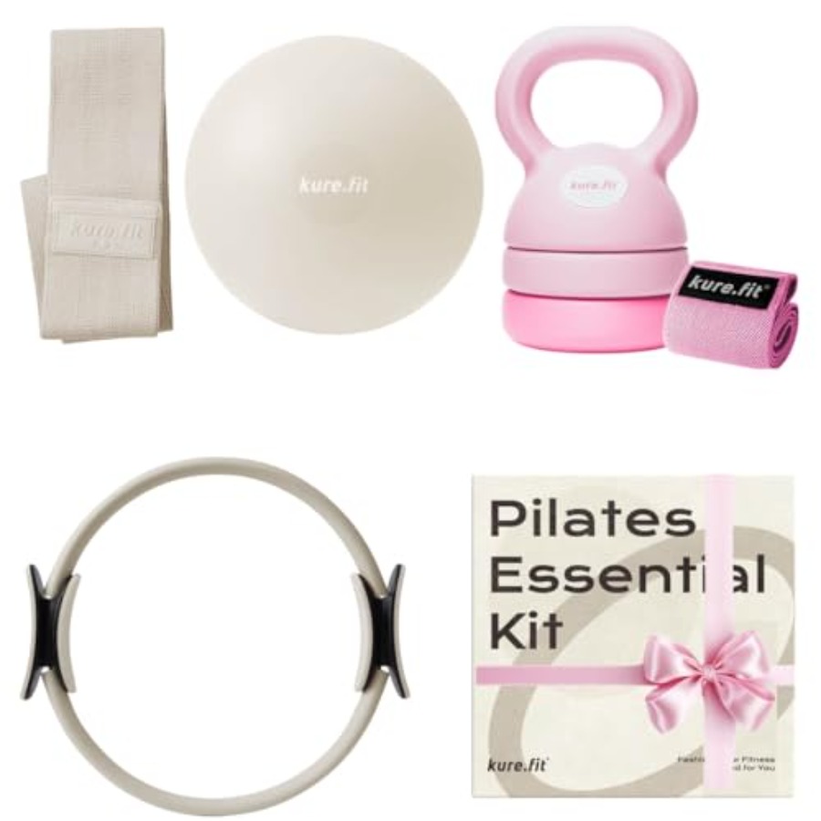 Kettlebell - Home Pilates Use Pink Adjustable Kettlebell