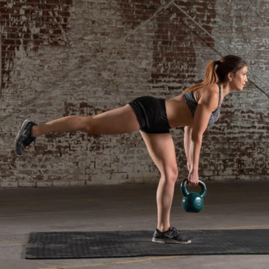 Vinyl Coated Cast Iron Kettleb - đánh giá và giá Kettlebell