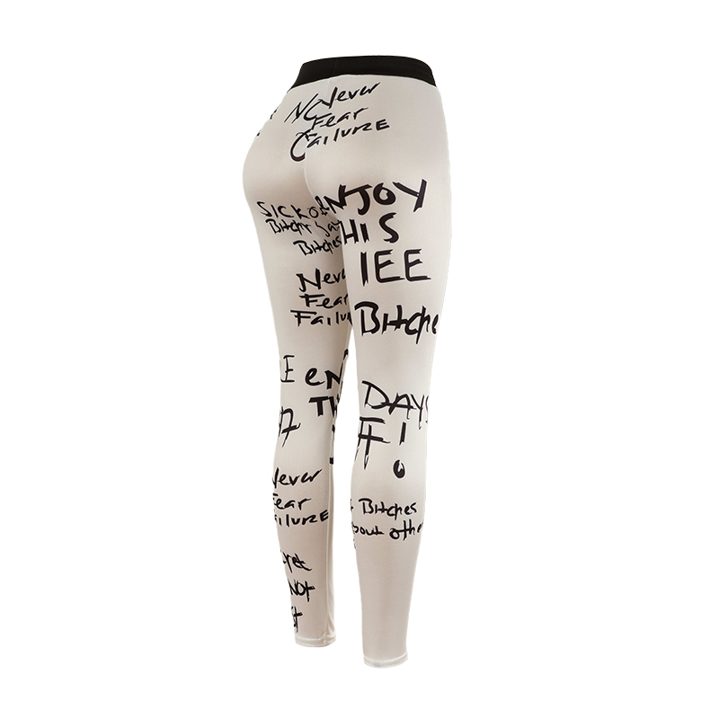 Popular Letter Printed Sexy Fi - đánh giá và giá Yoga Overall Fitness