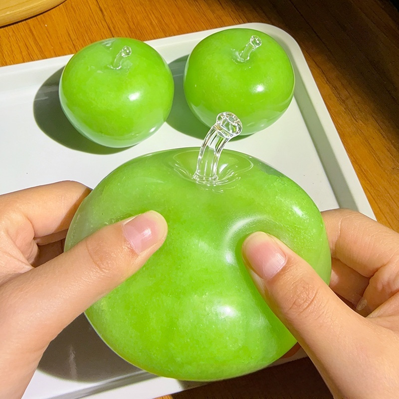 Crunchy Green Apple Squishy St - đánh giá và giá Grip Strengthener Hand