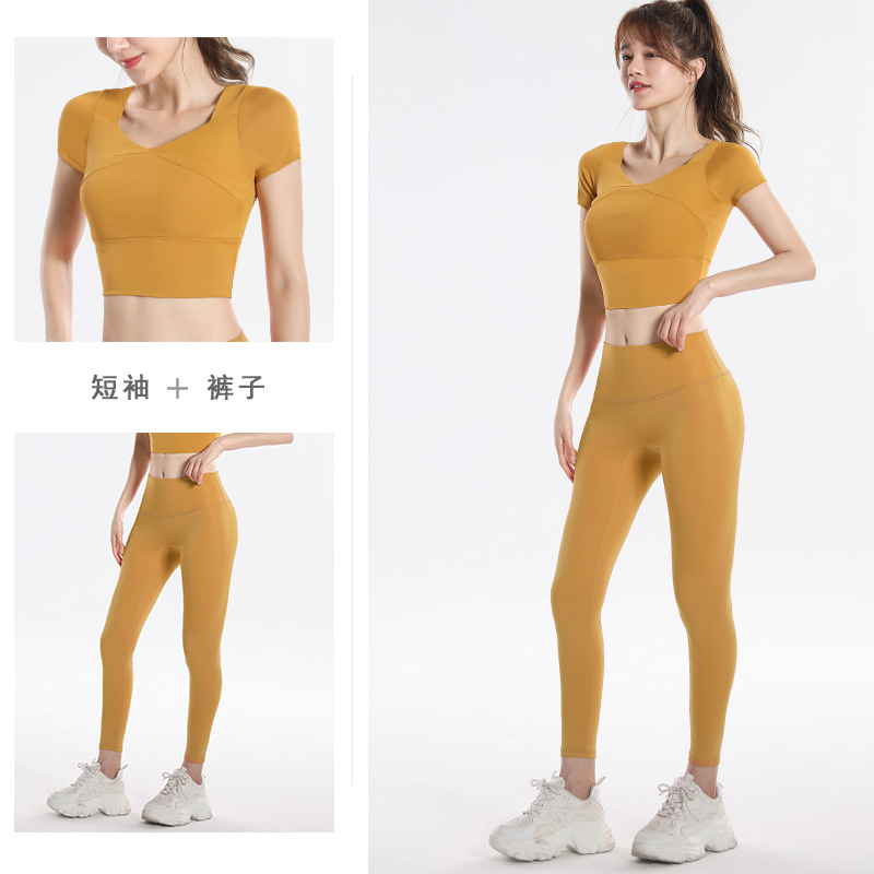 Quick Dry Set Sports Top With  - đánh giá và giá Fitness Of Yoga