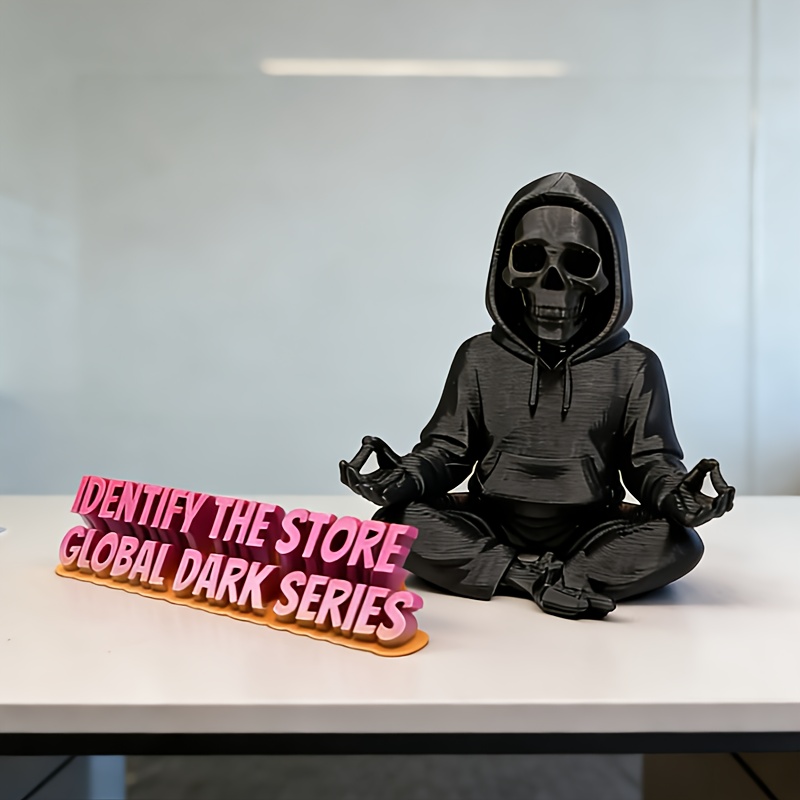 Gothic Hooded Skeleton Statue  - đánh giá và giá Yoga Fitness Model