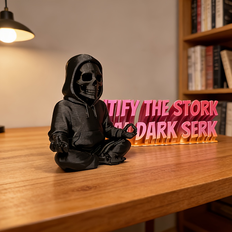 Gothic Hooded Skeleton Statue  - đánh giá và giá Yoga Fitness Model