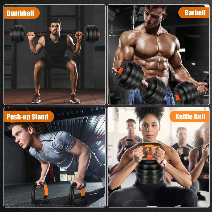 20Lbs Adjustable Dumbbell Set, - đánh giá và giá Kettlebell