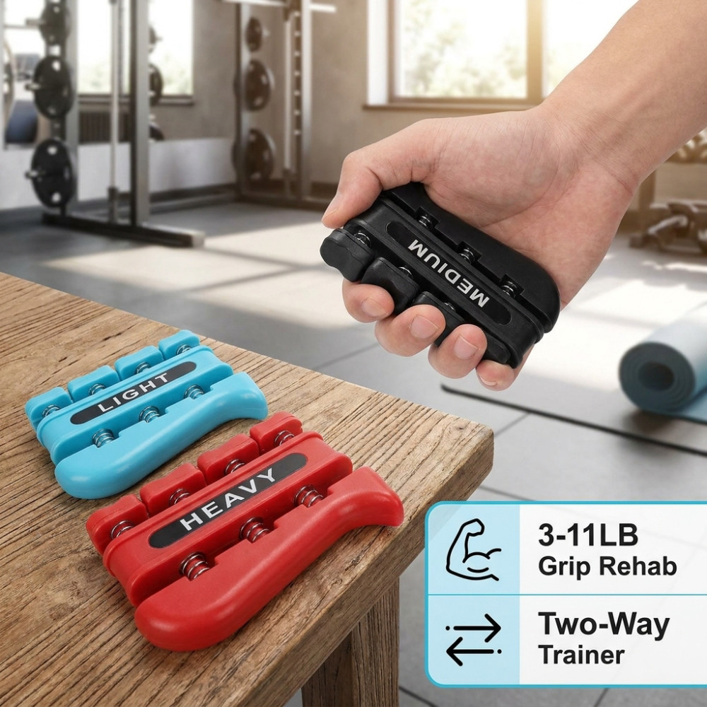 Finger Trainer 3/7/11/14LB Han - đánh giá và giá Grip Strengthener Hand