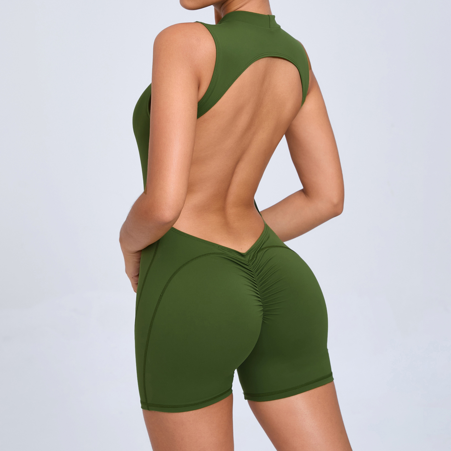 Hollow Backless Gym Bodycon Sh - đánh giá và giá Yoga Overall Fitness