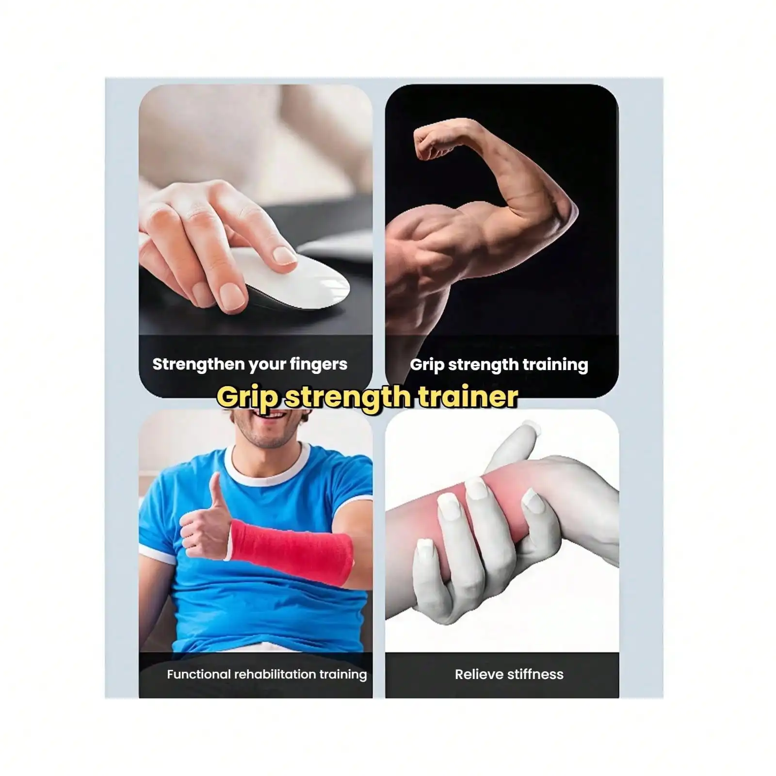 Adjustable Grip Strengthener W - đánh giá và giá Grip Strengthener Hand