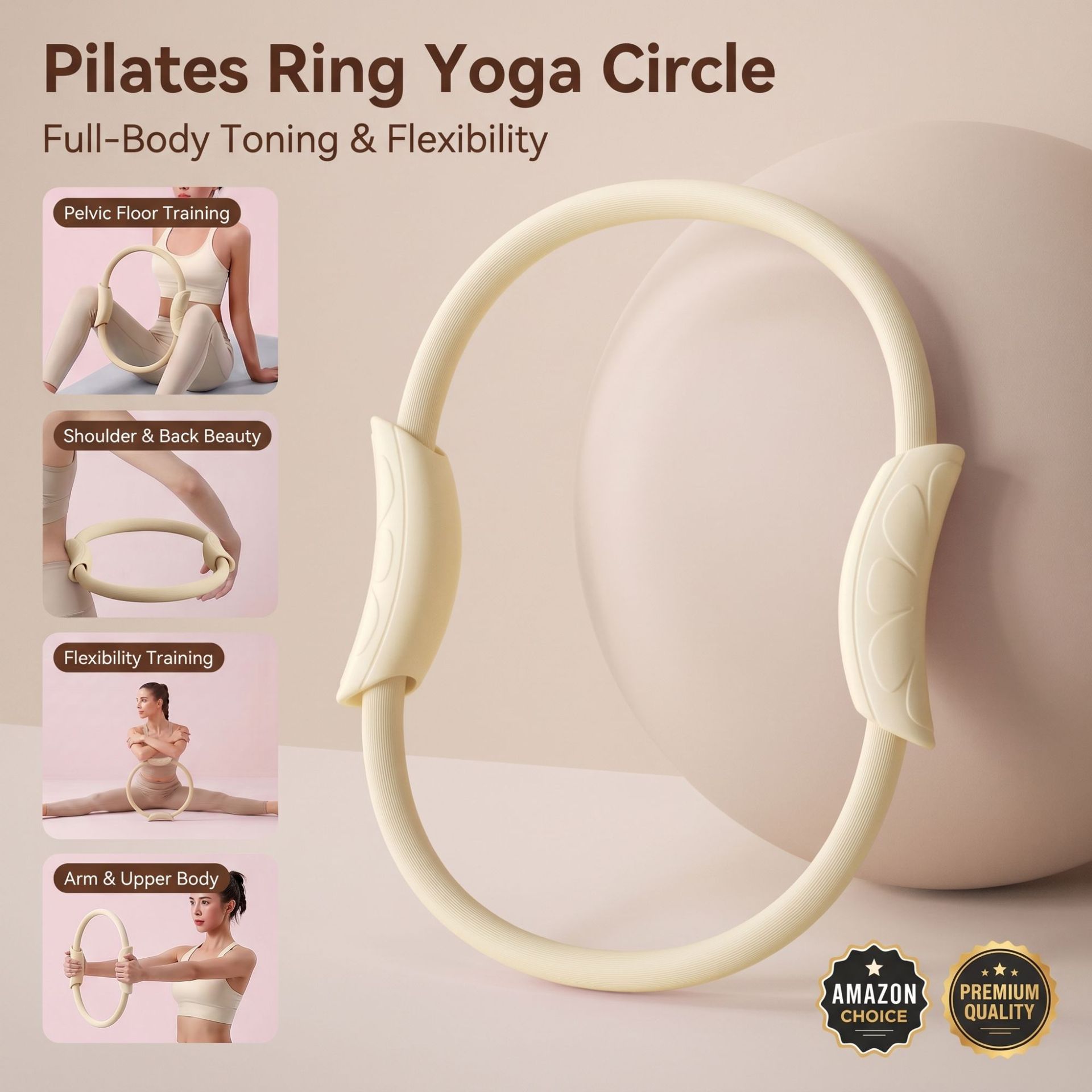Pilates Ring, Yoga Ring, Pelvi - đánh giá và giá Yoga Fitness Ring