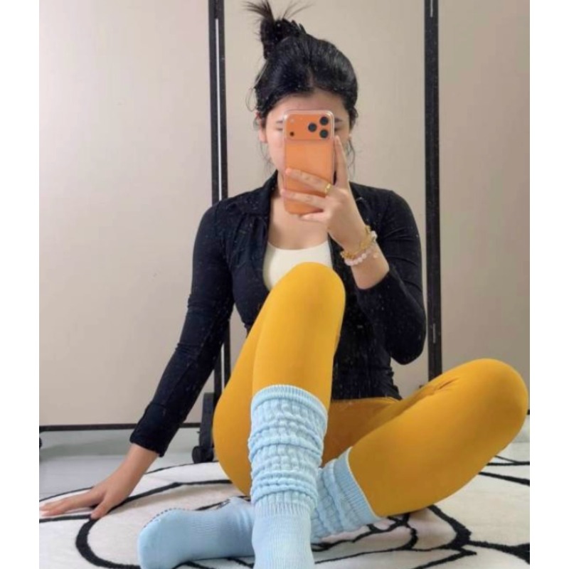 Long Stackable Seamless Yoga S - đánh giá và giá Yoga Fitness Model