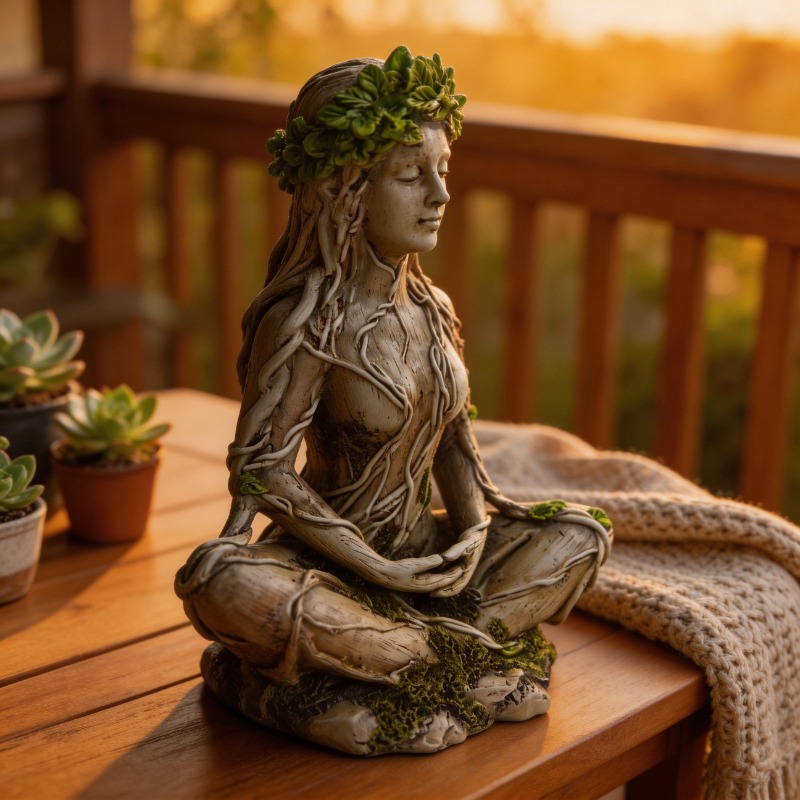 Home Decor Tree Spirit Zen Sit - đánh giá và giá Yoga Fitness Model
